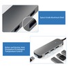 MEANHIGH Hub USB de 4 Puertos para portátil USB 3.0,