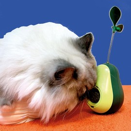 Generic holymove Avocado cat Pot Catnip Toy, green