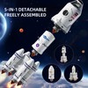 Doloowee Space Rocket Model for Kids, Space Spacecraft Toys with
