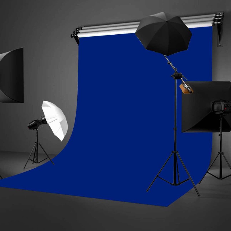 LYLYCTY 5x7ft Photography Studio Non-Woven Backdrop RoyalBlue Backdrop Solid Color