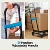 SEESII Foldable Dolly Cart with Wheels, 330 lbs Max Capacity