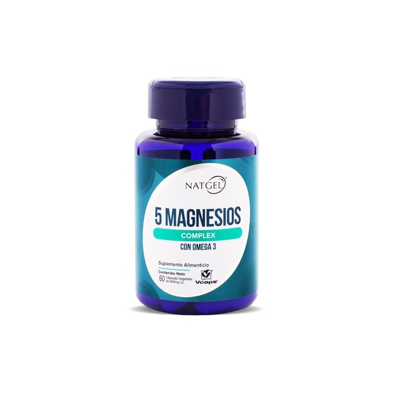 MAGNESIO COMPLEX | NatGel 5 Magnesios Complex + Omega 3