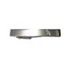 Silver Toned Sleek Etched Mockingbird Skinny Tie Clip
