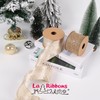 LaRibbons Christmas Ribbon Wired 2.5 Inches Wide (2 Rolls 20