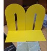 James Architek Jumbo Premium Bookends 9" Yellow - 1 pair