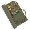 DFsucces Canvas Painting Brush Case, Tool Holder, 22 Slots, Large