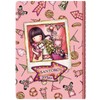 Santoro Gorjuss - Mini Notebook with Stickers - Carousel