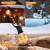 OHLUX Outdoor String Lights,110FT Dimmable Patio Lights with 58 Shatterproof