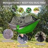 Camping Hammock with Net,Travel Portable Lightweight Hammocks with Tree Straps