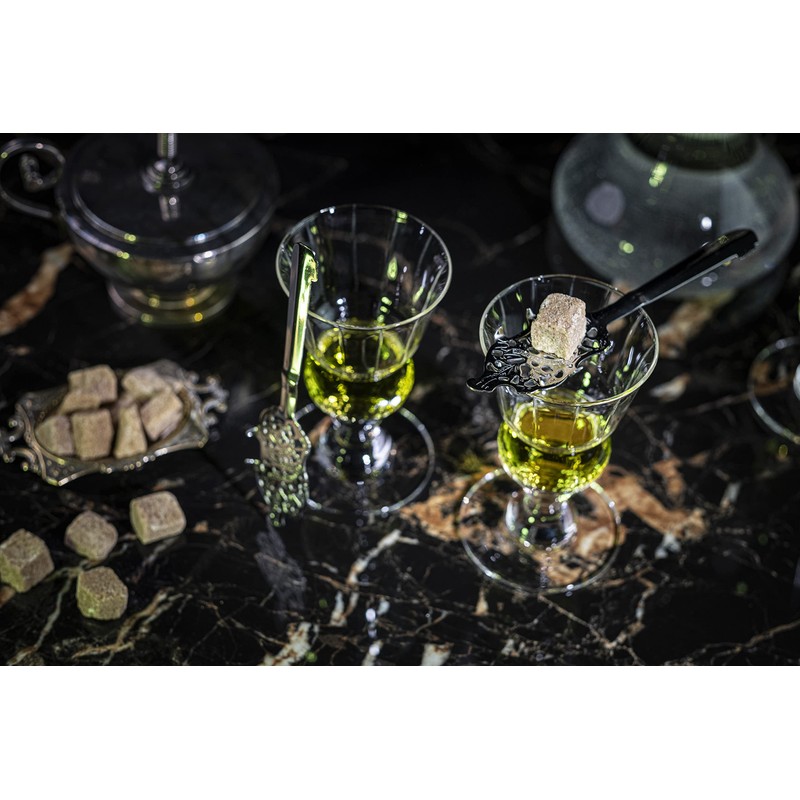 Vintage Crystal Absinthe, Sambuca, Raki, Pastis, Ouzo Glasses | Set