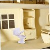 1:12 Scale Miniature Bathroom Toilet - Realistic Dollhouse Furniture for