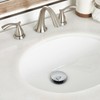 Polished Chrome Vessel Sink Drain Pop Up Stopper with Detachable
