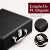 Set Abridor de Vino con 10 Accesorios, Caja Negra, Sacacorchos