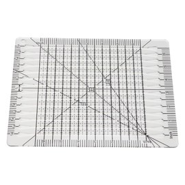 LGEGE Quilting Rulers and Templates for Cutting Fabric, Acrylic Stripology Squared Quilt Ruler for DIY Sewing Product (6 inch)