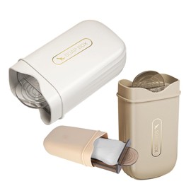 LxcshLjx 2Pcs Travel Soap Container, Portable Bar Soap Holder Dish with Lid, Self Draining Soap Case, Sealed Soap Saver Tray, Leakproof Plastic Soap Box for Camping Bathroom Gym Hiking Business Trips