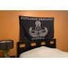 EOD Black and White 3 x 5 Flag