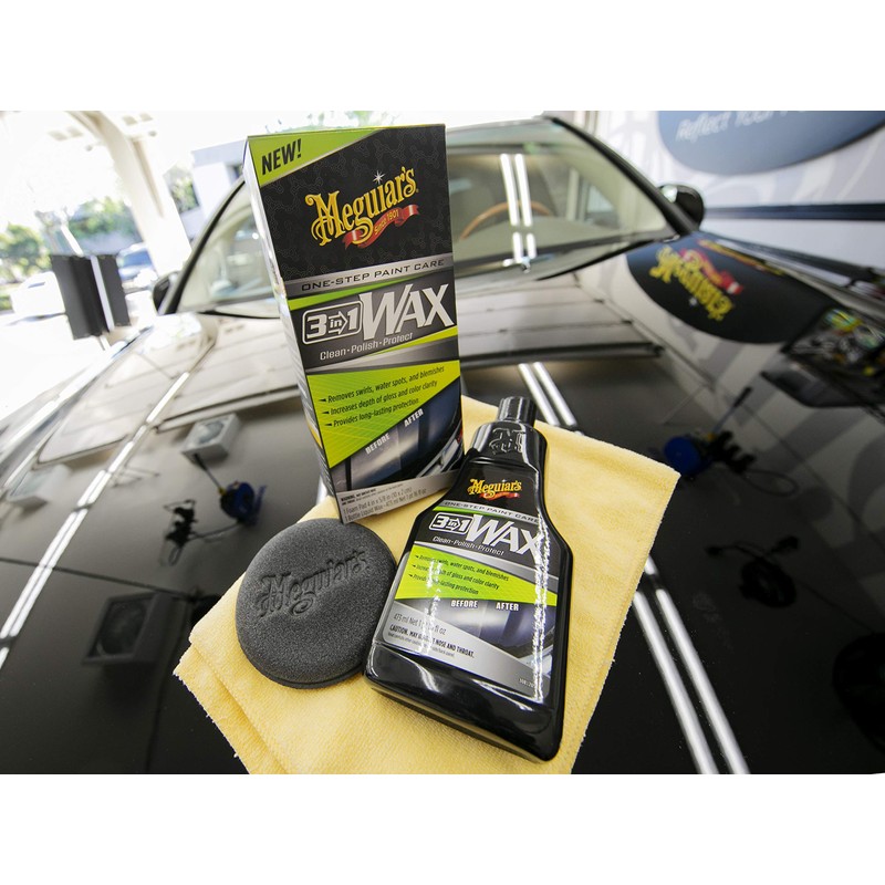 Meguiar's 3 In 1 Wax - Advanced Cleaner Wax that