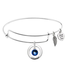 Qina C - Sterling Silver 925 Sterling Silver Rhinestone, Stone, Rhinestone