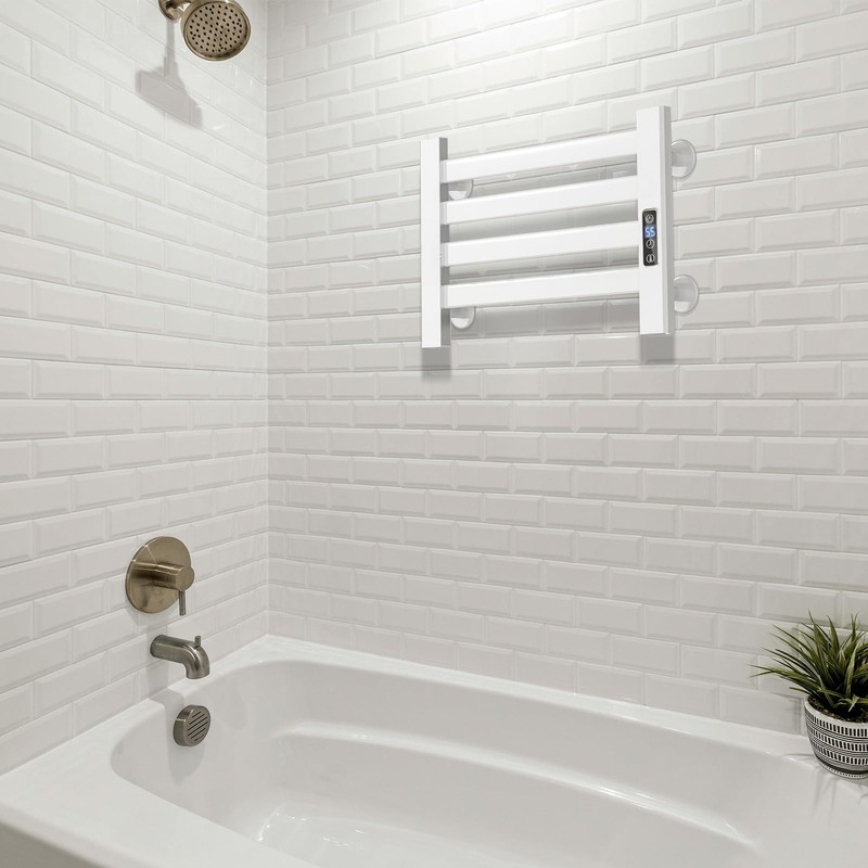 MEGA YU NENG Electric Towel Warmer,Wall Mounted Towel Warmer Rack
