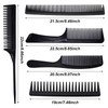 5 Pieces Hair Comb Set, Big Teeth Comb Fine Comb