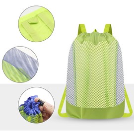 Elfzone Beach Bags Waterproof Sandproof - Pool Bag 3Pack ，Large Vacation Essentials for Toys Pool Bag Beach Accessories