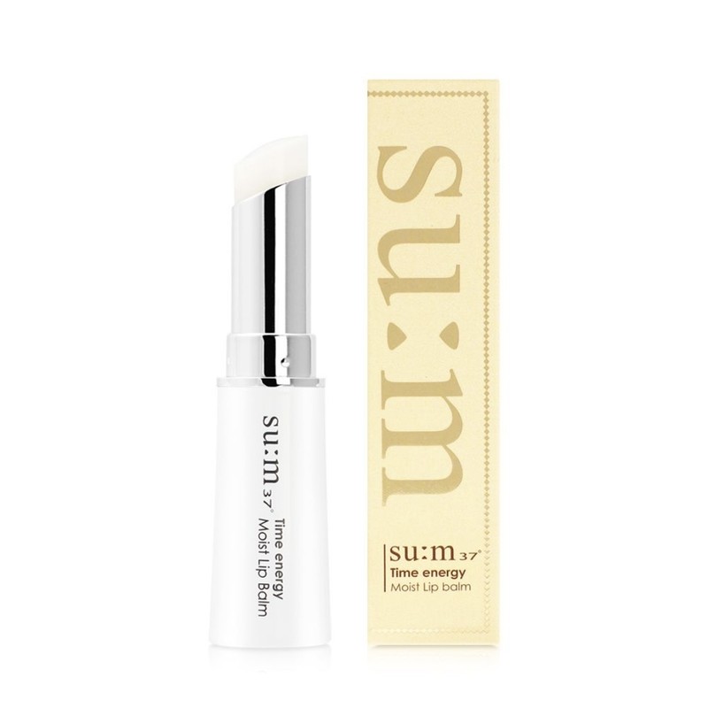 Su:37 Degrees Time Energy Moist Lip Balm 5.5g Coral /