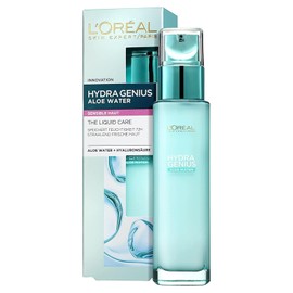 L'Oreal Paris Hydra Genius Moisturiser with Hyaluronic and Aloe Water for Sensitive Skin (1 x 70 ml) Parent