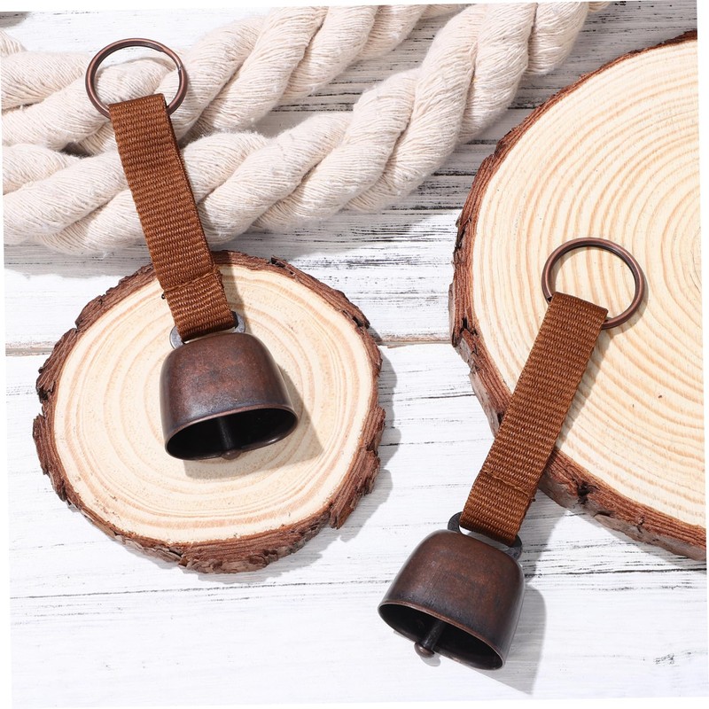 Kisangel Mini Bear Bells Loud Sound for Bear Proofing Bell