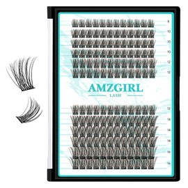Lash Clusters Wispy 144PCS Eyelash Extension Cluster Lashes Individual Lashes DIY Lash Extension Natural Look Cluster Eyelash Extensions False Eyelashes at Home for Beginners(Daybreak,D-Mix8-16mm)