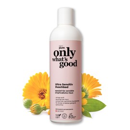 Only what's good Ultra Sensitive Shower Bath 300 ml - Care Bath Especially for Sensitive Skin - Mild Shower Balm - Shower Bath with Soothing and Skin Soothing Ingredients - Suitable for Babies and