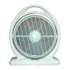 SPT Sunpentown SF-1414A: Box Fan, Light Olive Green, 18.5 x