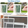60 Pcs Corner Mount Flat Window Spring Stainless Steel Window