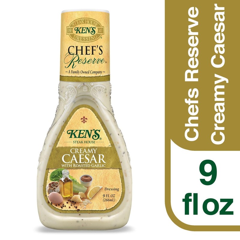 Ken's Steak House Chef's Reserve Creamy Caesar with Roasted Garlic