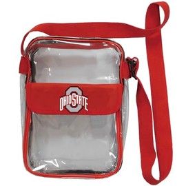 Storm Duds Clear Crossbody Bag (Ohio State Buckeyes)