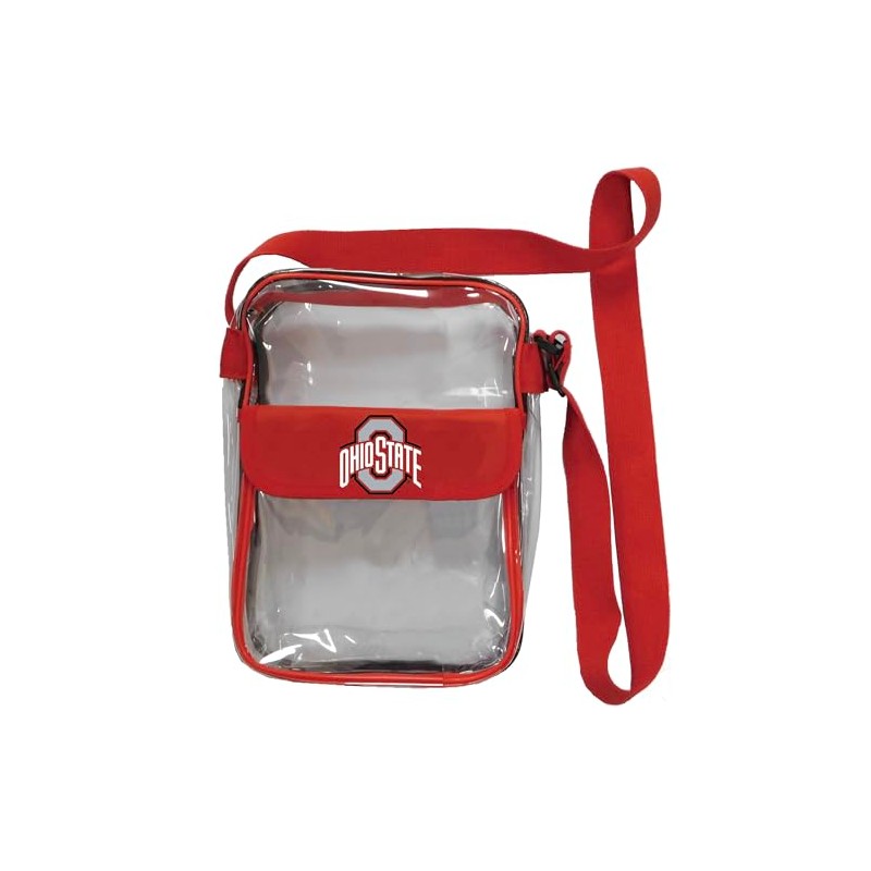 Storm Duds Clear Crossbody Bag (Ohio State Buckeyes)