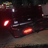 Partsam Red Cargo Carrier Hitch Rack Lights Kit, 2Pcs 6