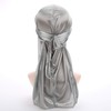 Fxhixiy Men Women Durag Extra Long-Tail Headwraps Silky Satin Pirate