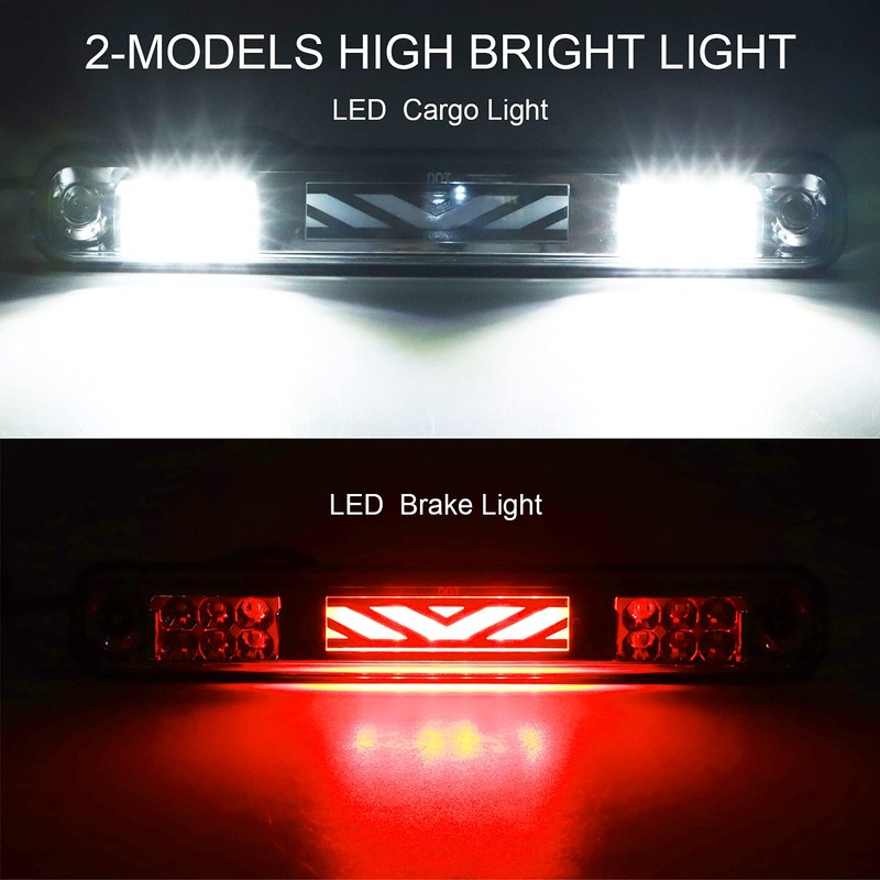 Tresound 3rd Third Brake Light for 1988-1999 Chevy/GMC C1500 C2500