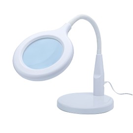Lightcraft Value Magnifier Lamp with Flexi Neck – 100mm Lens, 1.75x Magnification, 36 LEDs - For Hobby, Craft, Electronics and Beauty