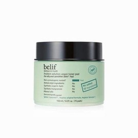 Belif Problem Solution Vegan Toner Pad (70 sheets) x2SET (LC) (51625029) Basic / 빌리프 프라블럼 솔루션 비건 토너 패드 (70매) x2SET(LC) (51625029) 기본