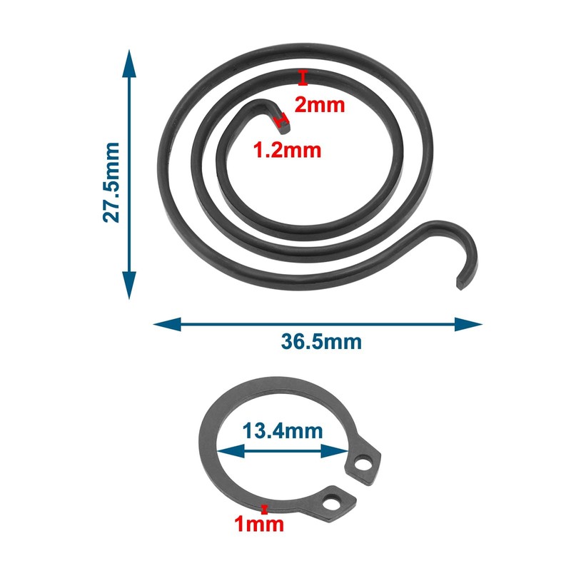Be In Your Mind 20pcs Door Handle Spring Repair Kit