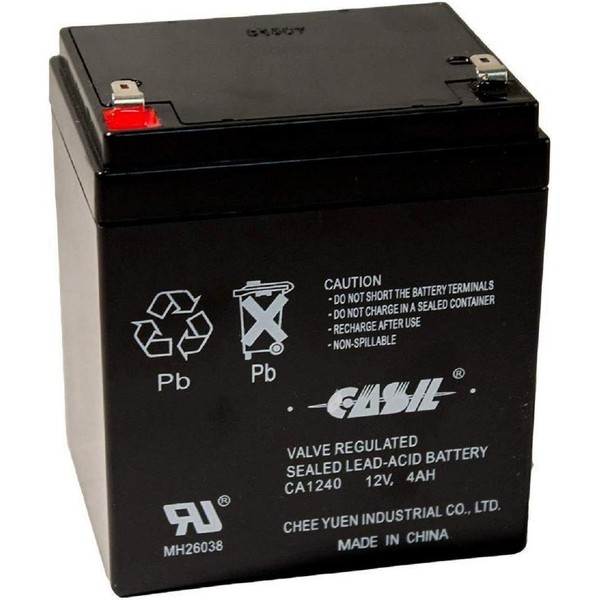 Casil Genuine CA1240 12V 4Ah SLA Alarm Battery