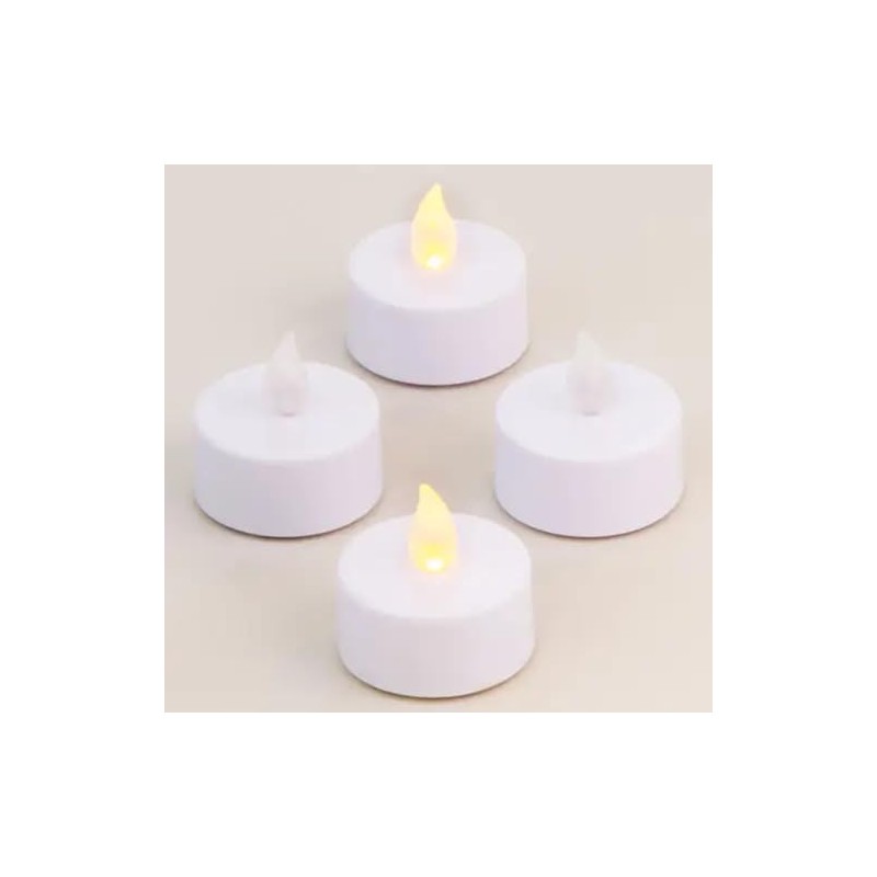 Baker Ross EF328 LED Tealights, Safe for Kids to use