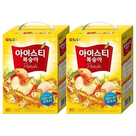 SellerHub 담터 아이스티 복숭아 160T (80Tx2개) (S46121375) Damto Ice Tea Peach 160T (80T x 2 packs) (S46121375)
