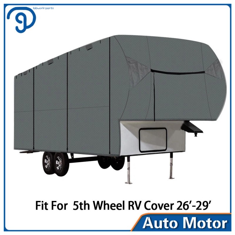 labwork 26'-29' FT Motorhome Camper Storage Cover Waterproof 5TH Wheel