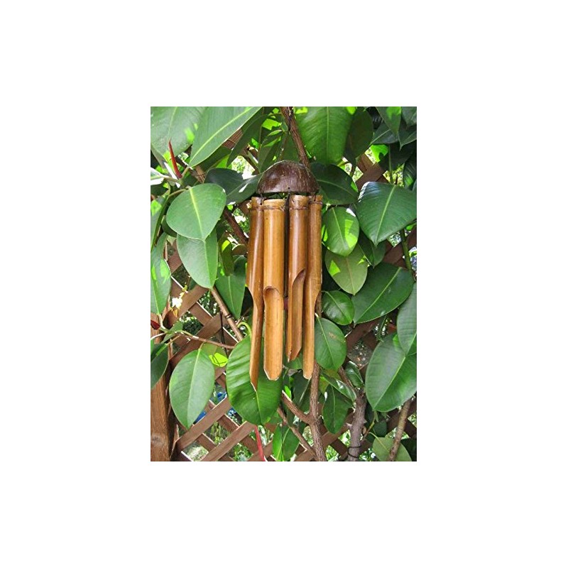90 cm Large Wind Chime Feng Shui Garden Weatherproof Bamboo