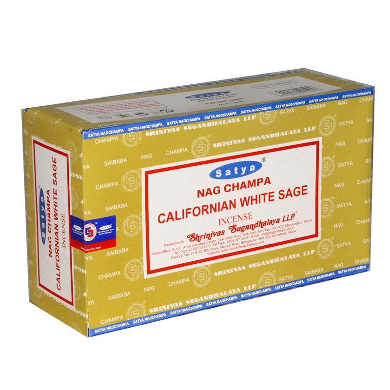 Satya Nag Champa Incense Sticks | x12 pack | with