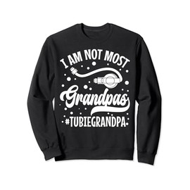 Gtube Accessories for Babies Tubie Grandpa Feeding Tube Sweatshirt