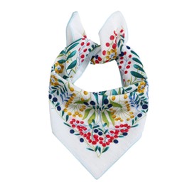 STARWHISPER Multicolored 22''x22'' Cotton Bandana for Women and Men Multi-purpose Headband Hair Scarf Protective Coverage, D8, One Size