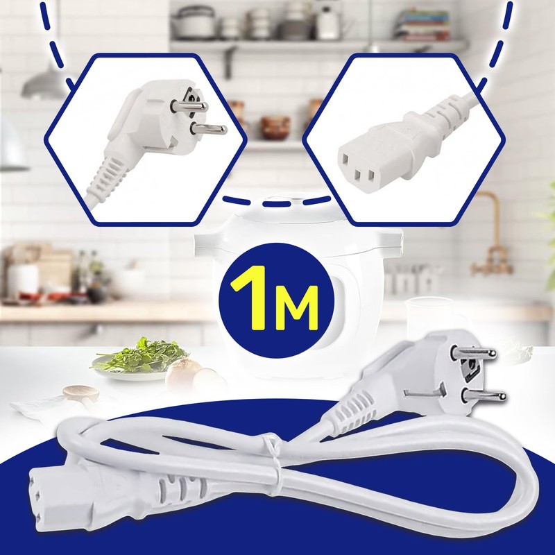 MONTERAL Power Cable 1 m for Multicooker with Original Code